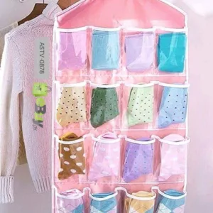 16 POCKET HANGING ORGANIZER