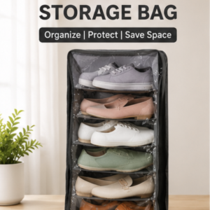 6 Pocket Dust proof Shoes Storage